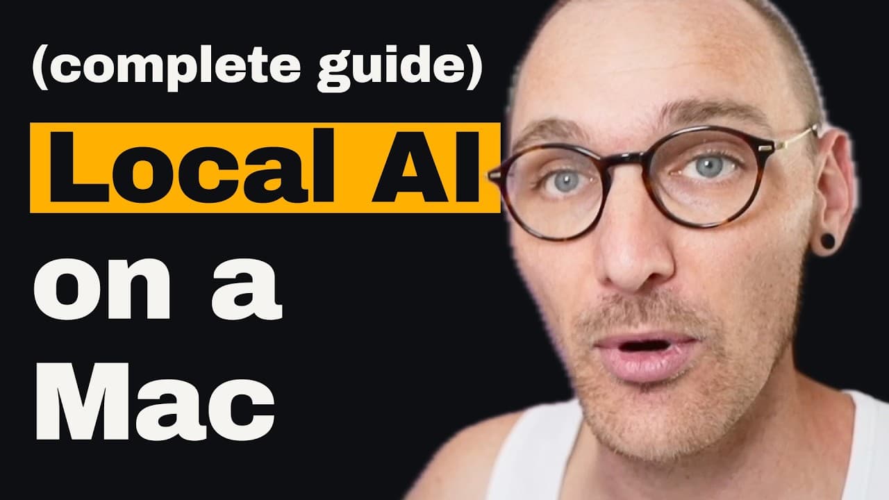 Total Beginners Guide to Local AI on Mac