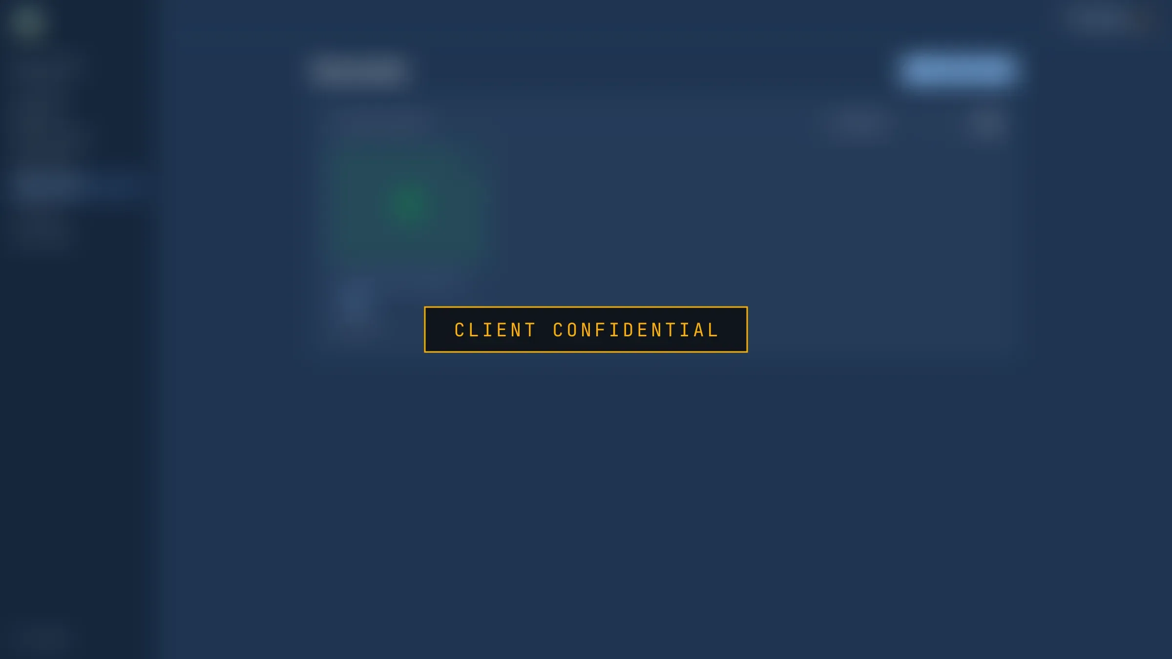 Document management screen, blurred to protect client data